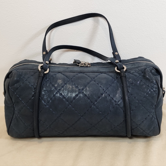 Chanel 2012 Iridescent Relax CC Bowling Bag/Baby duffle. Beautiful - Picture 2 of 16